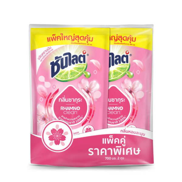 Sakura-Spülmittel 700ml, Doppelpack