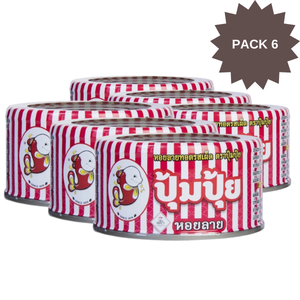 Nghêu chiên cay 70g gói 6