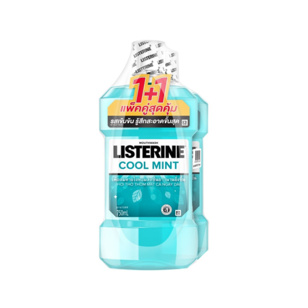 Nước súc miệng Cool Mint 750ml gói đôi
