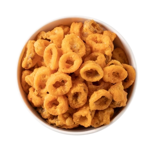 Knusprig gebratener und gebackener Tintenfisch, Originalgeschmack 30g