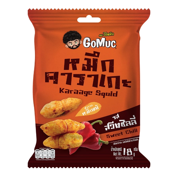 Karaage-Tintenfisch, Sweet-Chili-Geschmack 18g