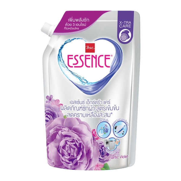 ผลิตภัณฑ์ซักผ้าสูตรเข้มข้น กลิ่นโรแมนติก ไวโอเลต 600ml