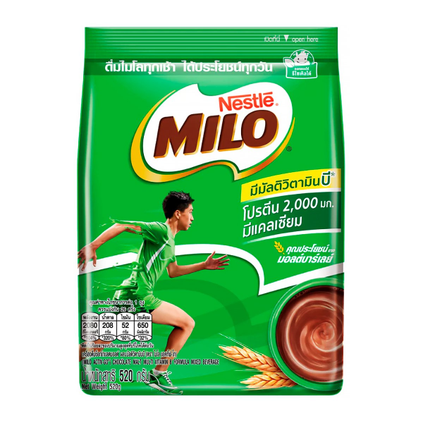 เครื่องดื่มช็อกโกแลตมอลต์ชนิดผง 520g