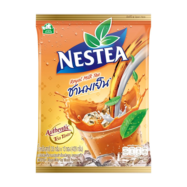 Instant-Eistee-Milchtee als Pulver 33g ( 13er-Pack )