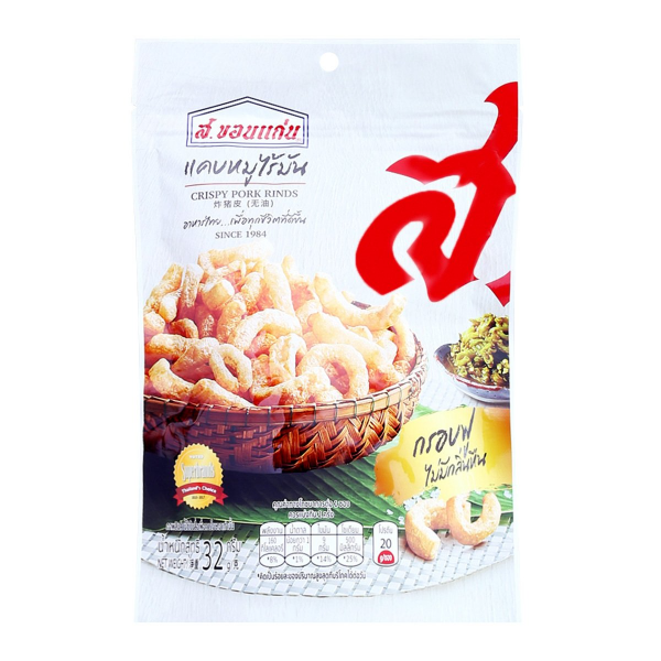 Fettfreie Schweineschwarten 32g