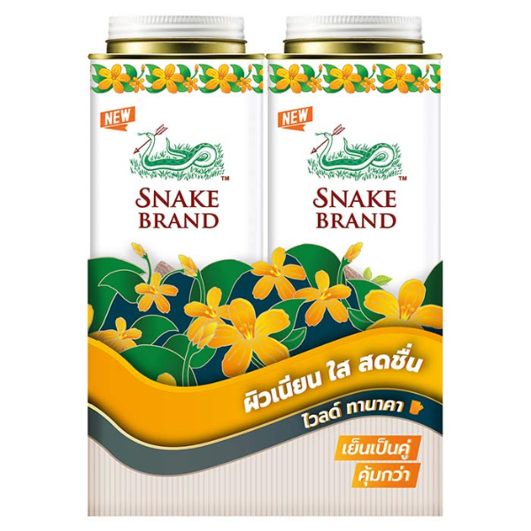 แป้งเย็น สูตรไวลด์ทานาคา 280g ( แพ็ค 2 )