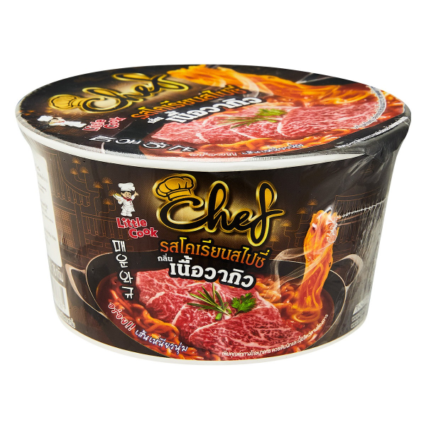 บะหมี่กึ่งสำเร็จรูป รสสไปซี่วากิว 78g