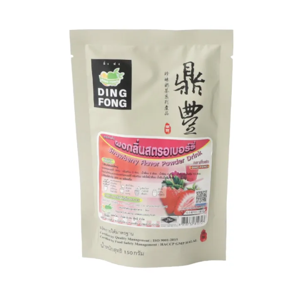 Getränkepulver mit Erdbeergeschmack 150g