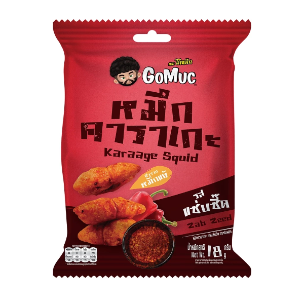 หมึกคาราเกะ รสแซ่บซี๊ด 18g