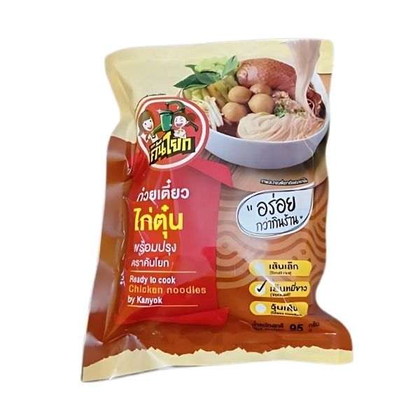 ก๋วยเตี๋ยวไก่ตุ๋นเส้นหมี่ 95g พร้อมปรุง