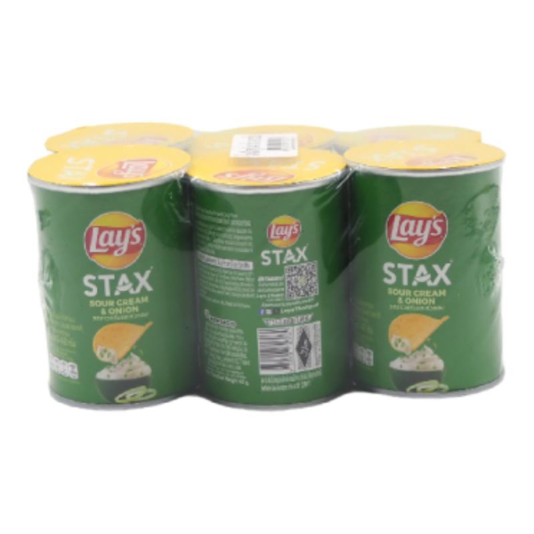 มันฝรั่งทอดกรอบ รสซาวครีมและหัวหอม 42g ( แพ็ค 6 )