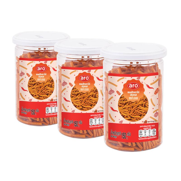 Bánh mì que chân gà tẩm vị 150g ( gói 3 )