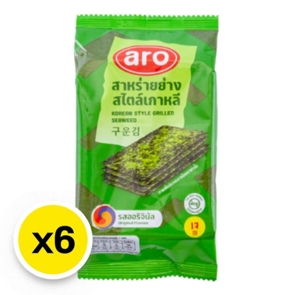 Original koreanischer Seetang 5g (Packung 6)