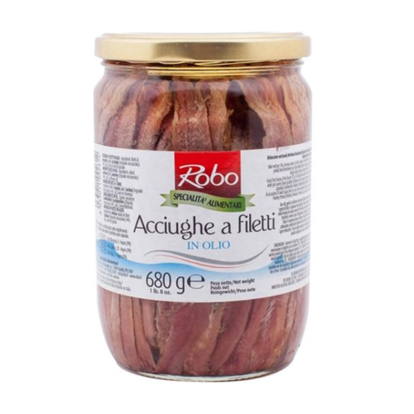 Cá cơm ngâm dầu 680g
