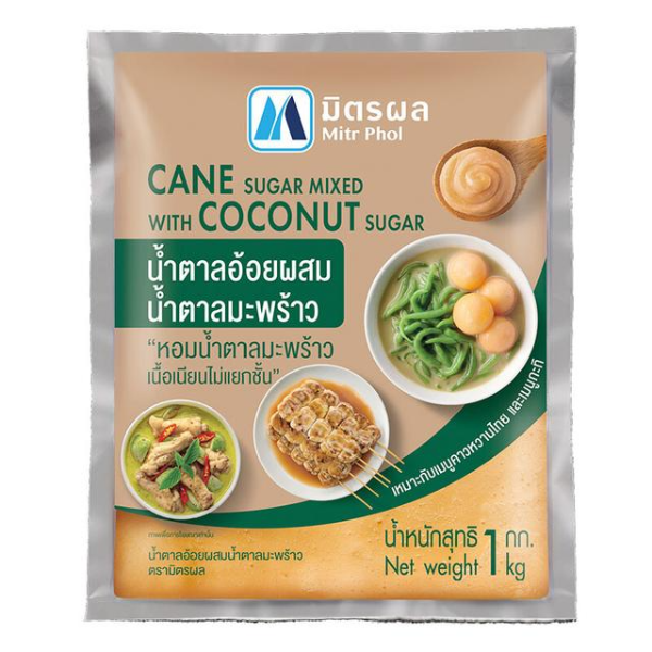 Cane sugar blended with coconut sugar 1000g