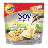 Ovaltine Soy Soybean Powder mixed with black and white sesame seeds 28g pack of 13 sachets for hot drink with high calcium and antioxidants