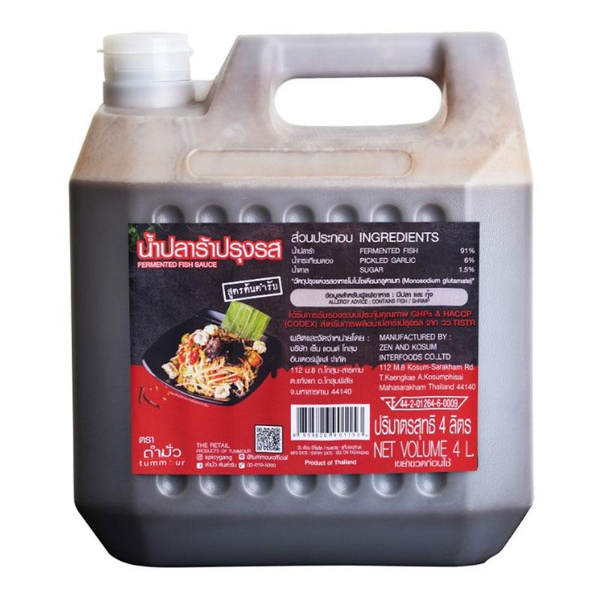 Gewürzte fermentierte Fischsauce nach Originalrezept 4kg