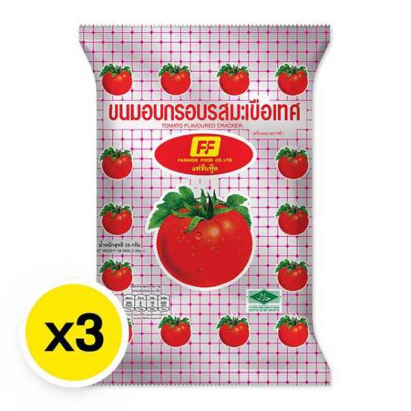 番茄味酥脆烘焙食品 58g ( 3包 )