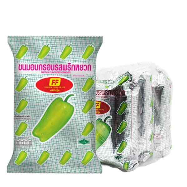 ขนมอบกรอบ พริกหยวก 58g ( แพ็ค 3 )