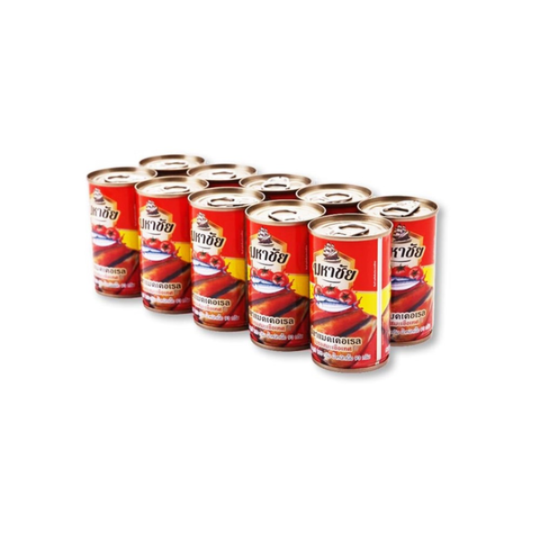 ปลาแมคเคอเรลในซอสมะเขือเทศ155g ( แพ็ค 10 )