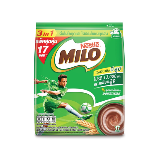Instant-Schokoladen-Malzgetränk als Pulver 23g ( 17 Stück pro Packung )