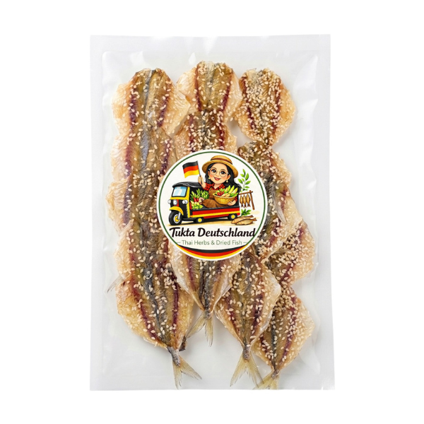 Gelbschwanz-Makrele mit Sesam 100g