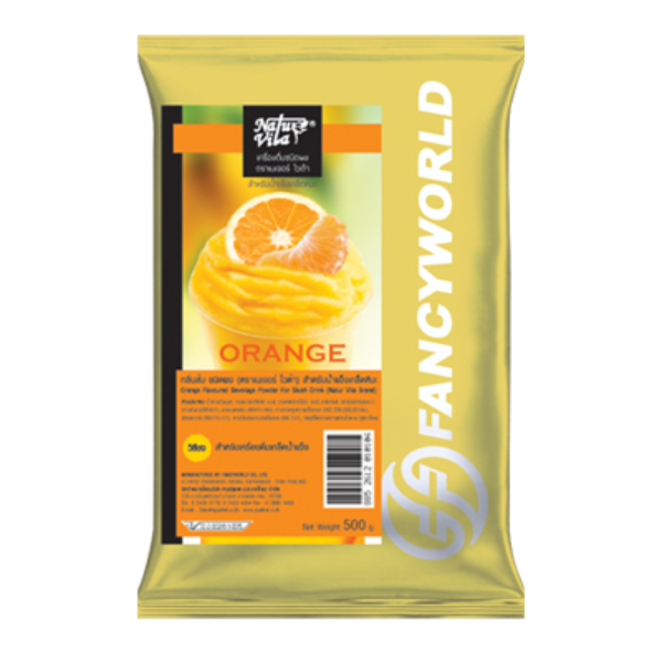 Fruchtgetränkepulver mit Orangengeschmack 500g