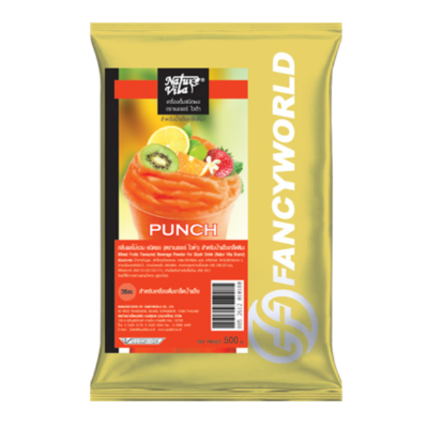 Fruchtgetränkepulver mit Punschgeschmack, 500 g