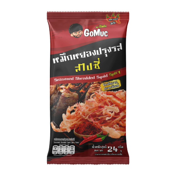 Mực xé tẩm gia vị vị cay 24g