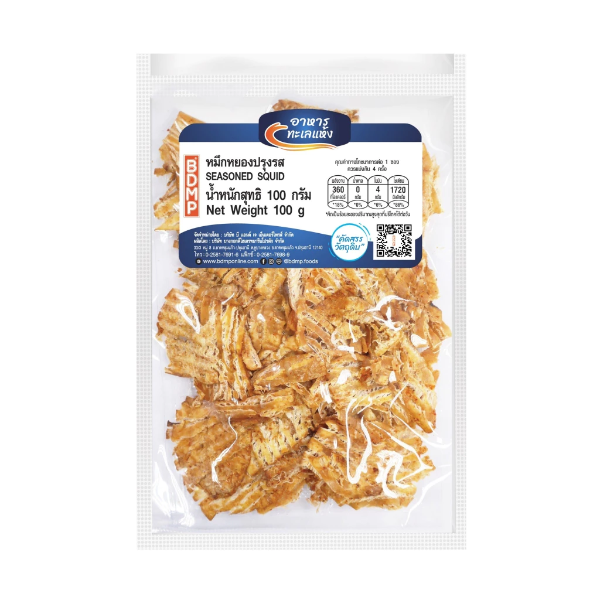Gewürzte Tintenfischstreifen 100g