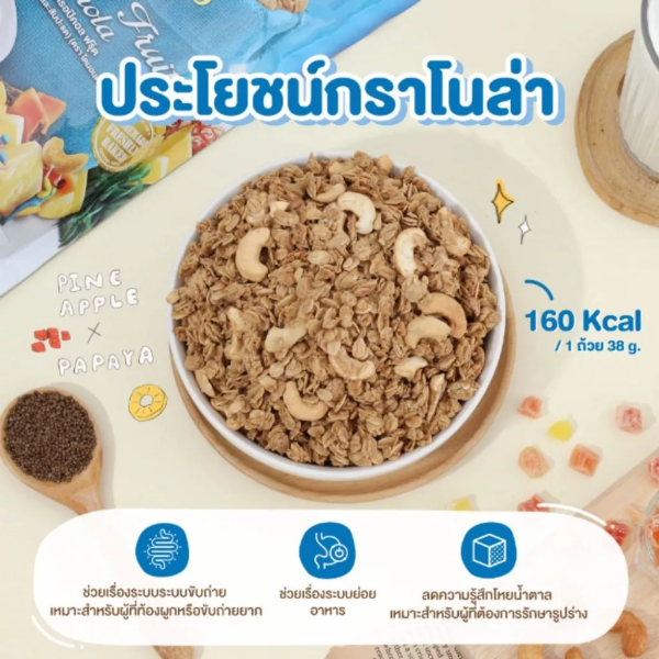 Tropical Fruit Granola 500g