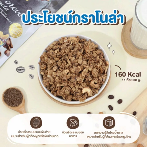 กราโนล่า คอฟฟี่ ฟอร์เอฟเวอร์ 500g