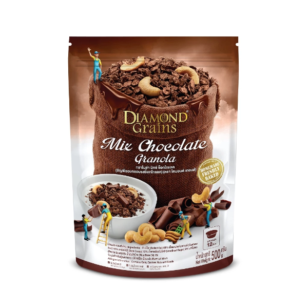 Granola-Mischung Schokolade 500g